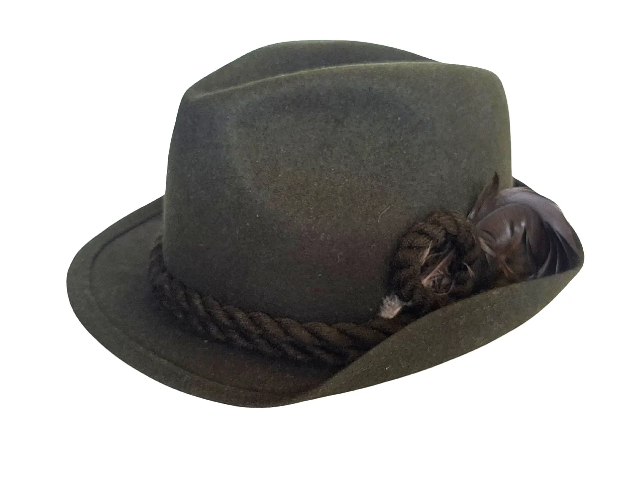 Capo Austria Tyrolean hat with box, 90s 1
