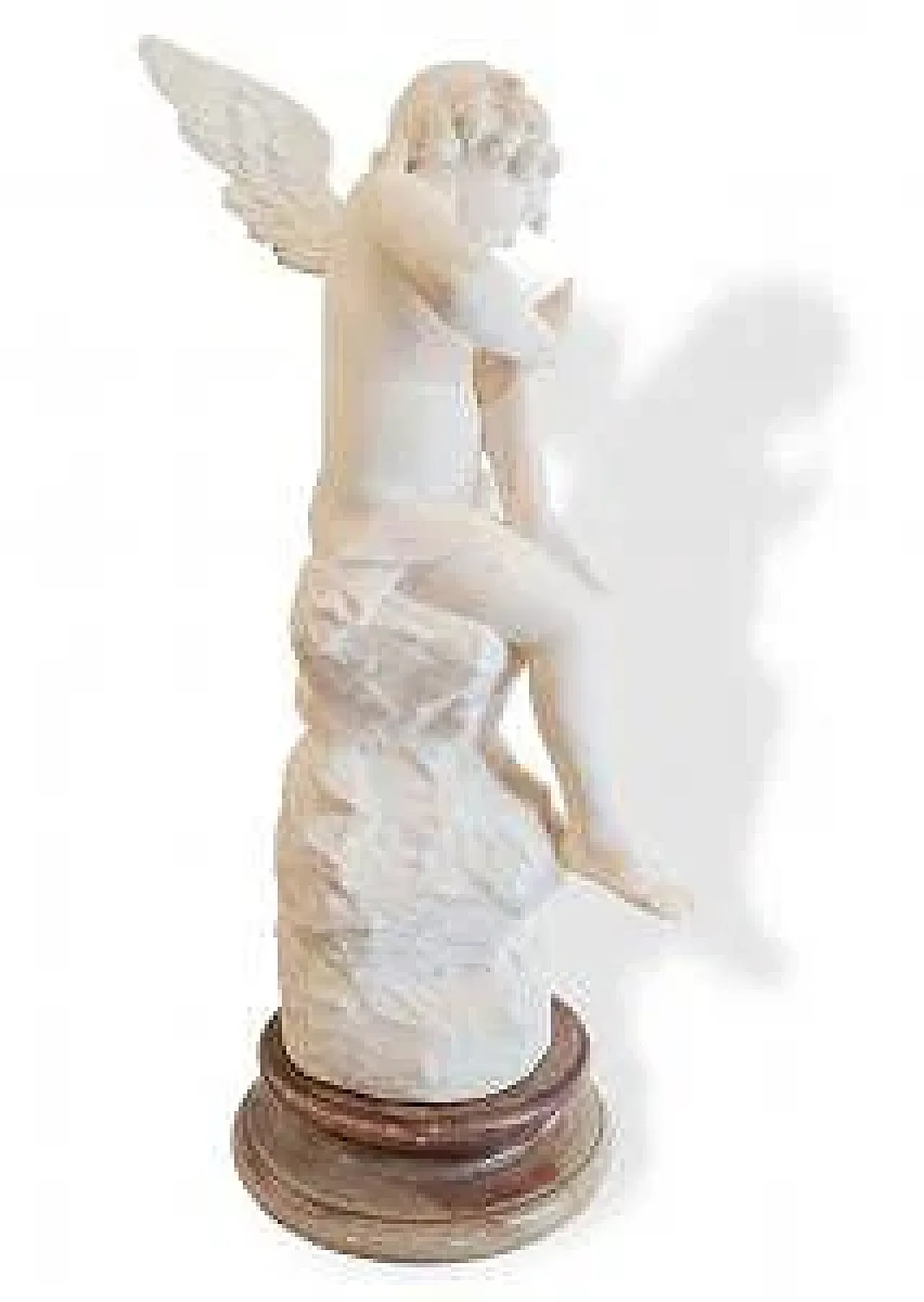 Putto with Butterfly by Giuseppe Gambogi, late 19th century 4