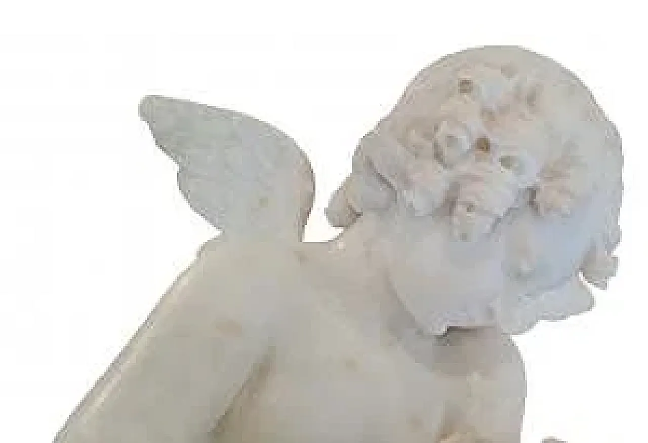 Putto with Butterfly by Giuseppe Gambogi, late 19th century 5