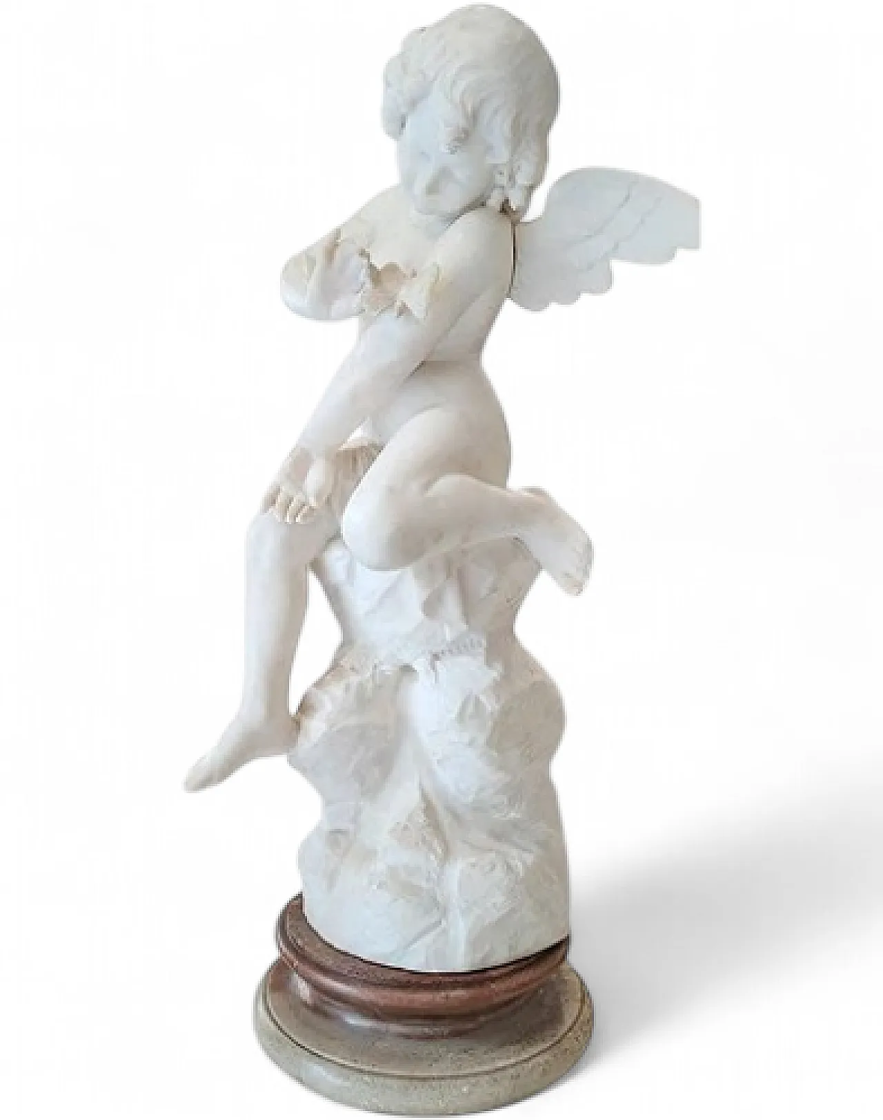 Putto with Butterfly by Giuseppe Gambogi, late 19th century 11