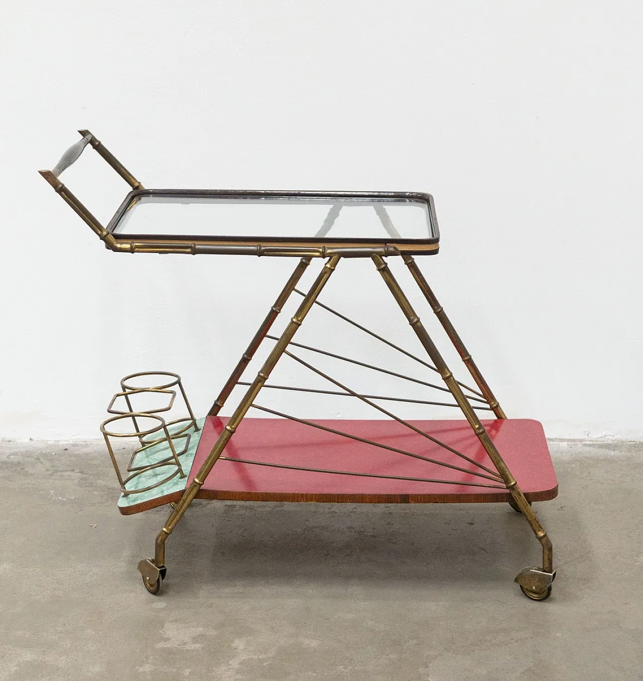SW DBGM bar cart, 1950s 9
