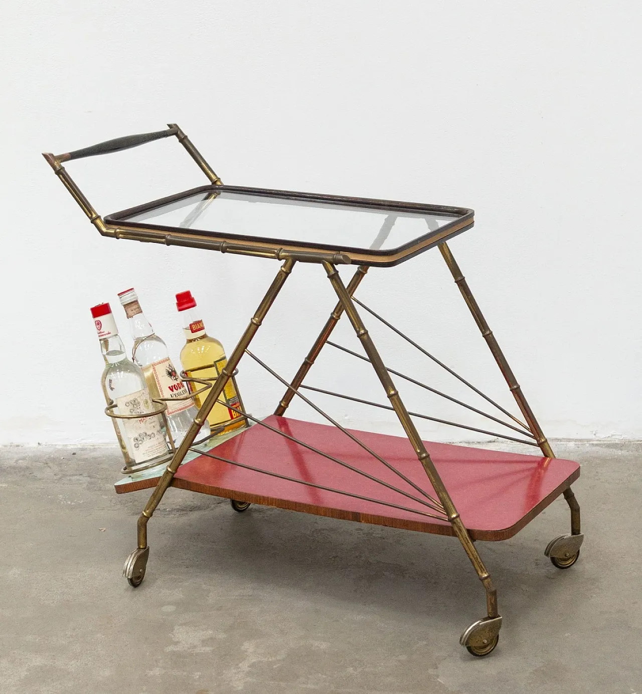 SW DBGM bar cart, 1950s 13