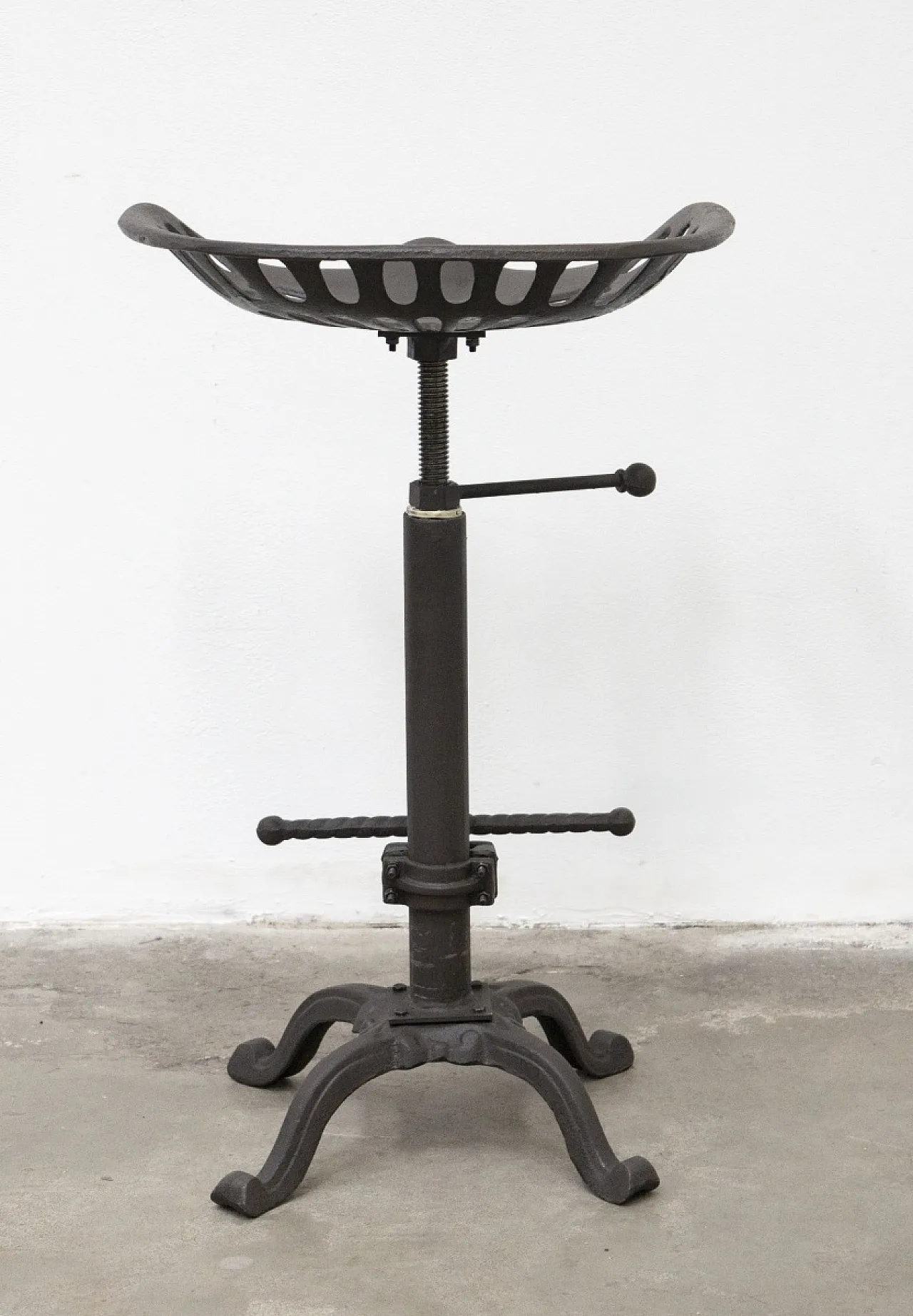 Tractor-Seat Industrial stool, 20th century 9