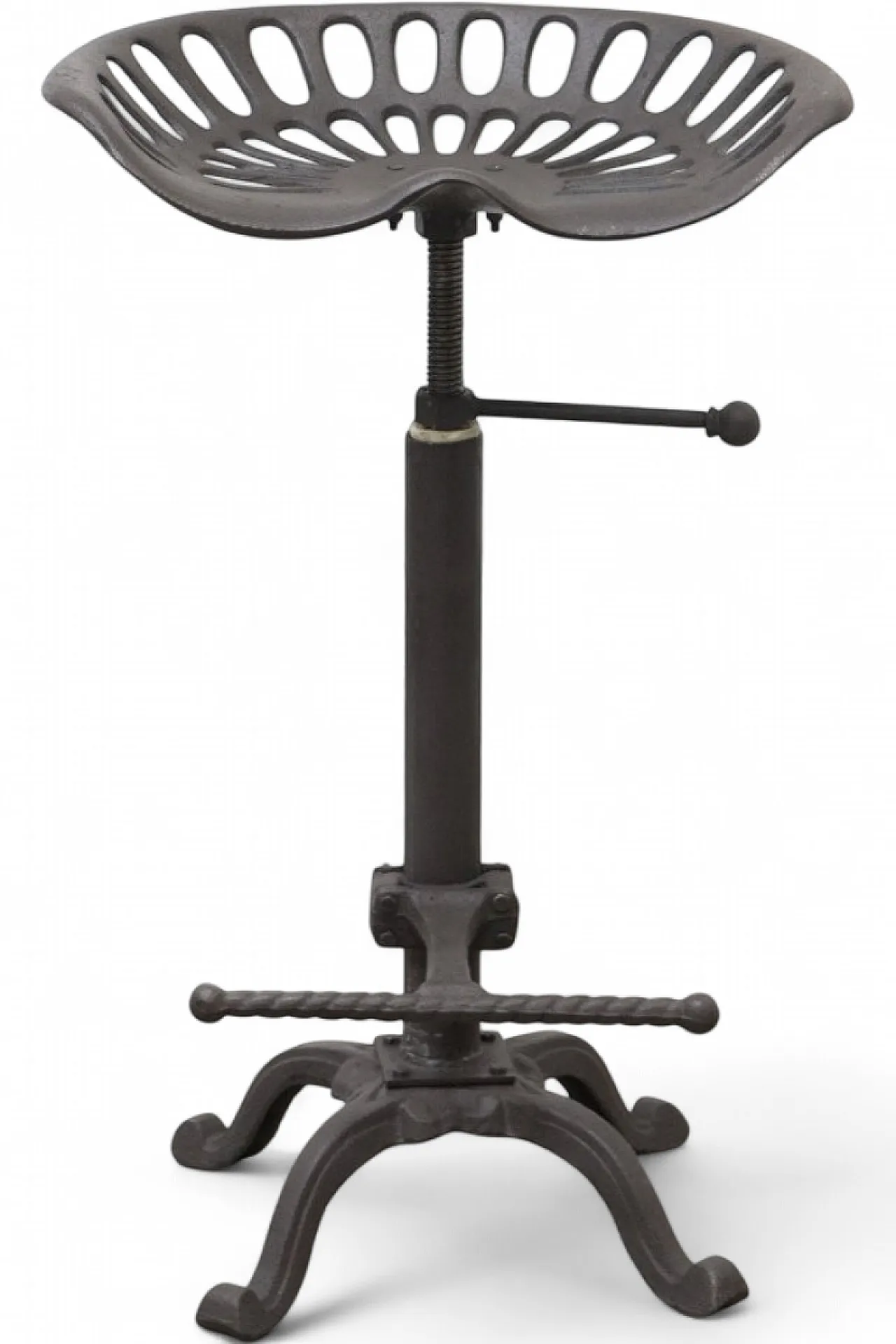 Tractor-Seat Industrial stool, 20th century 11