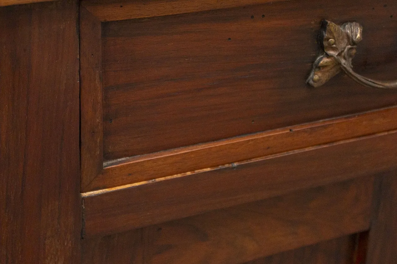 Walnut wood dresser, early 20th century 16