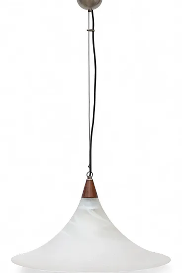 Centroluce pendant chandelier in Murano glass, 1970s