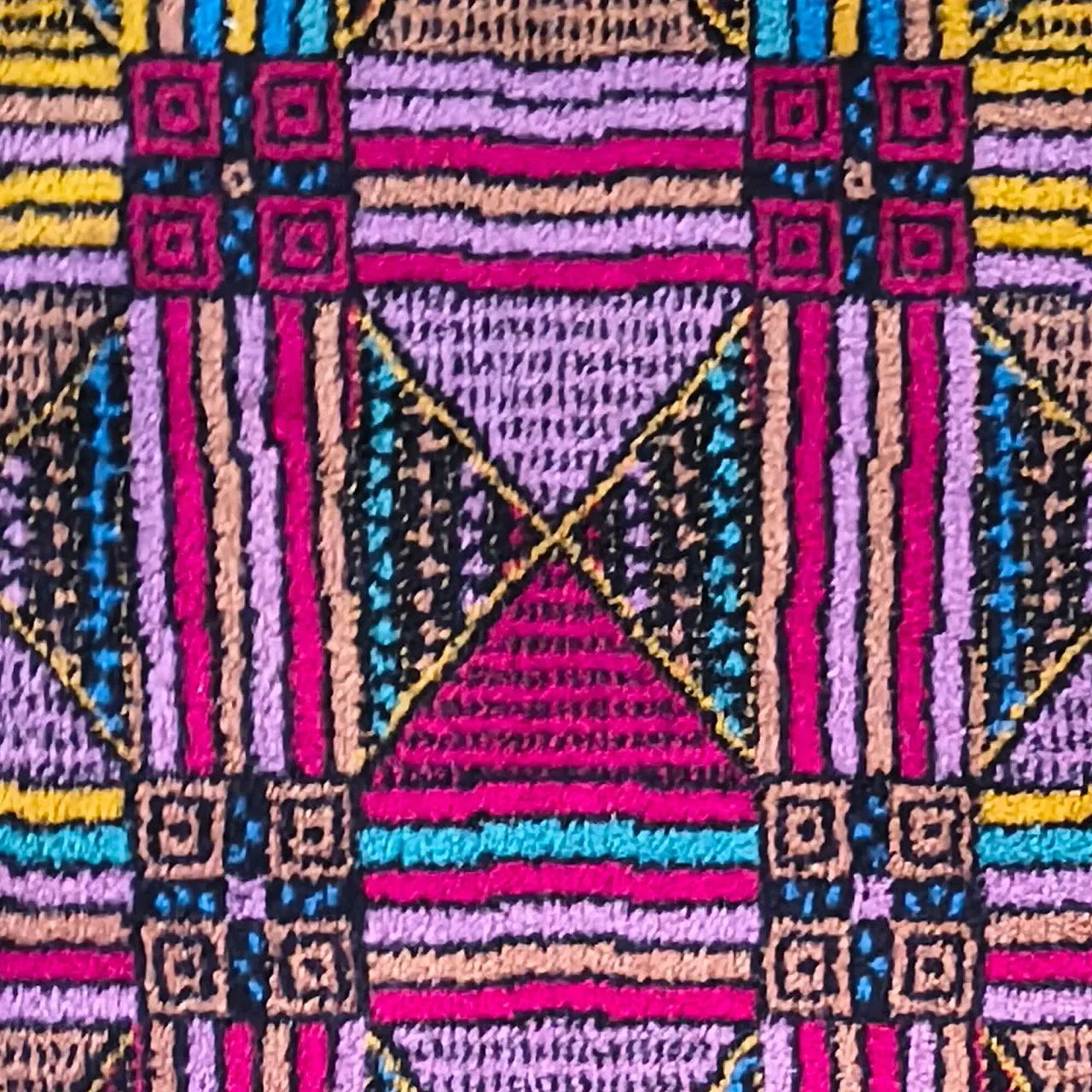 Tappeto geometrico in lana di Missoni per T&J Vestor, anni '80 5