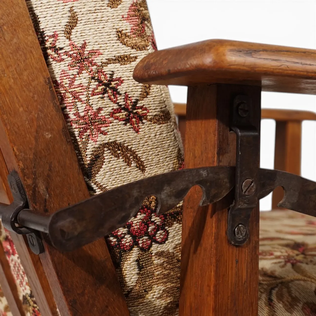 Göttingen chair, professor's chair with reclining function, 1930s 6
