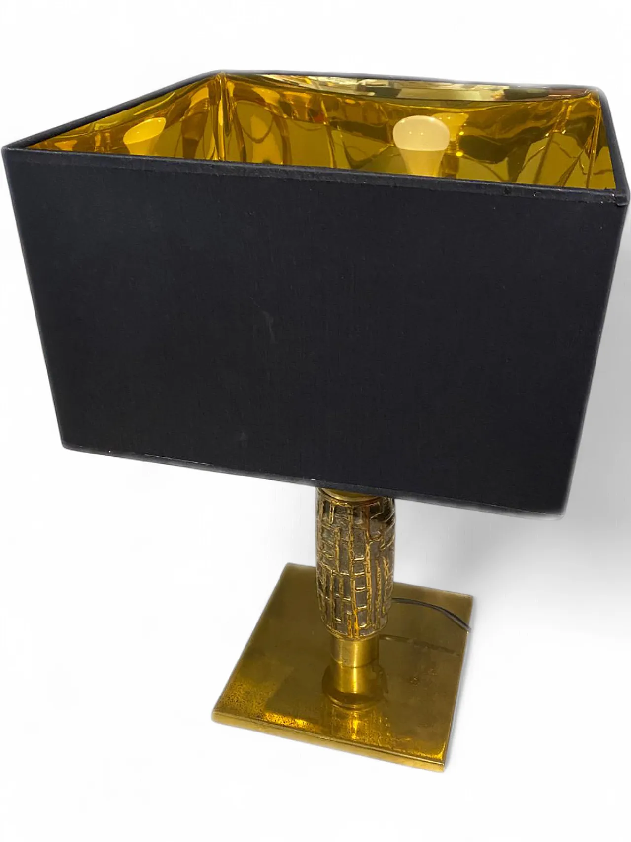 Lamp by Luciano Frigerio in brass and bronze, 1960s 5