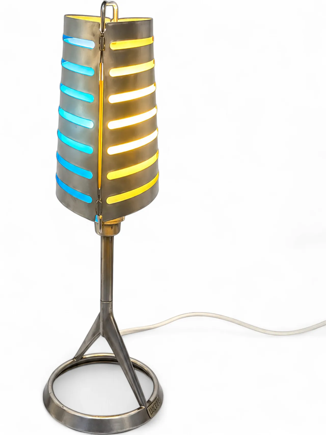 Two-tone Cleto lamp by Roberto Favaretto for Lucente, 1980s 10