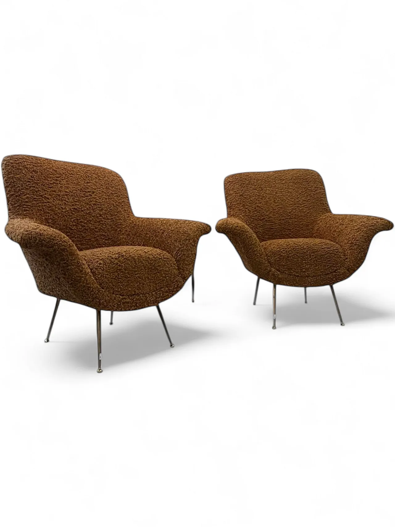 Pair of armchairs by Gigi Radice, 1970s 11