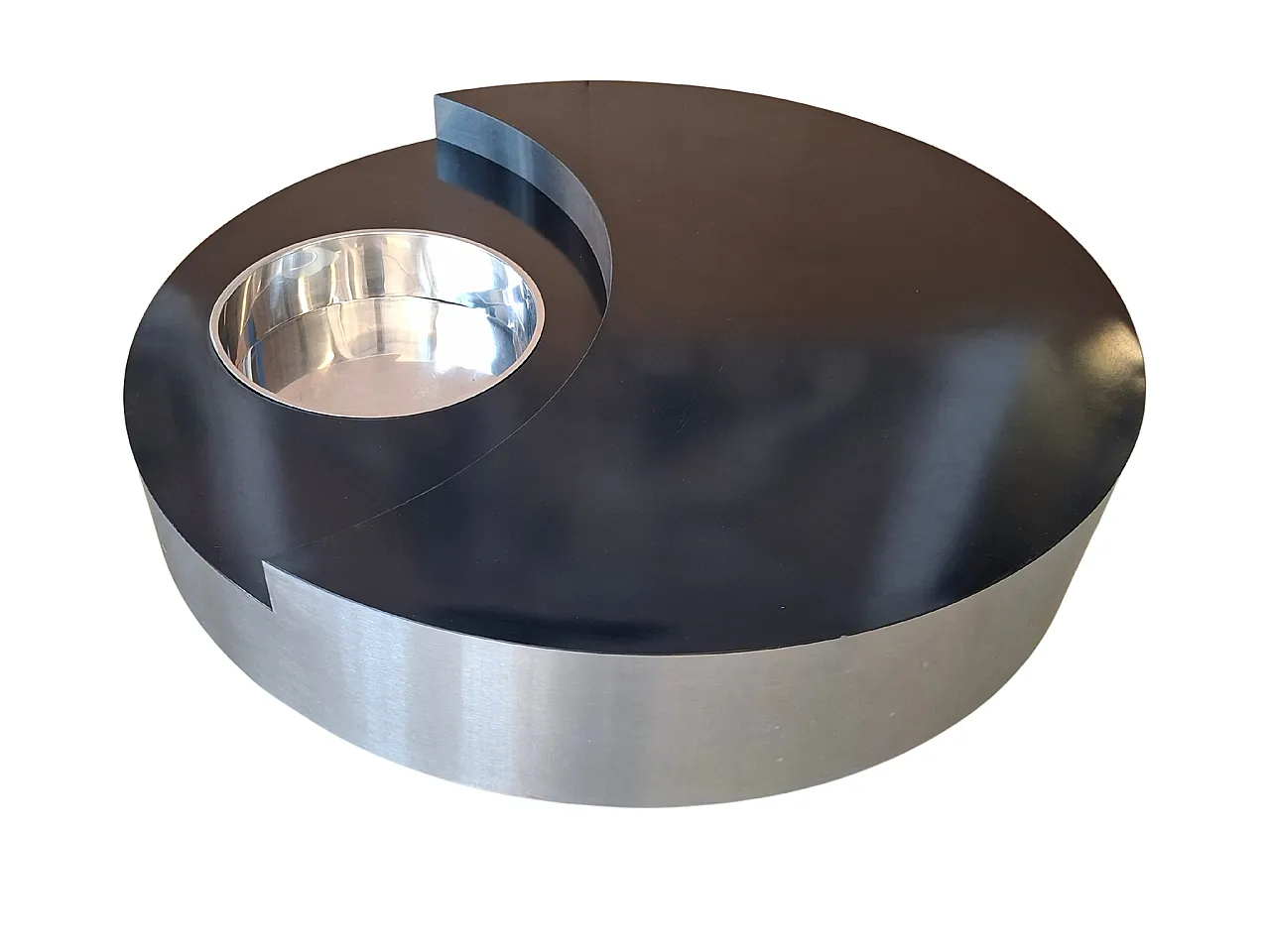 TRG Swivel Coffee Table by Willy Rizzo, 1970s 3