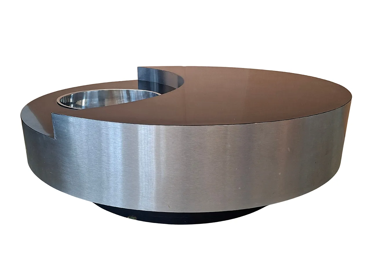 TRG Swivel Coffee Table by Willy Rizzo, 1970s 4