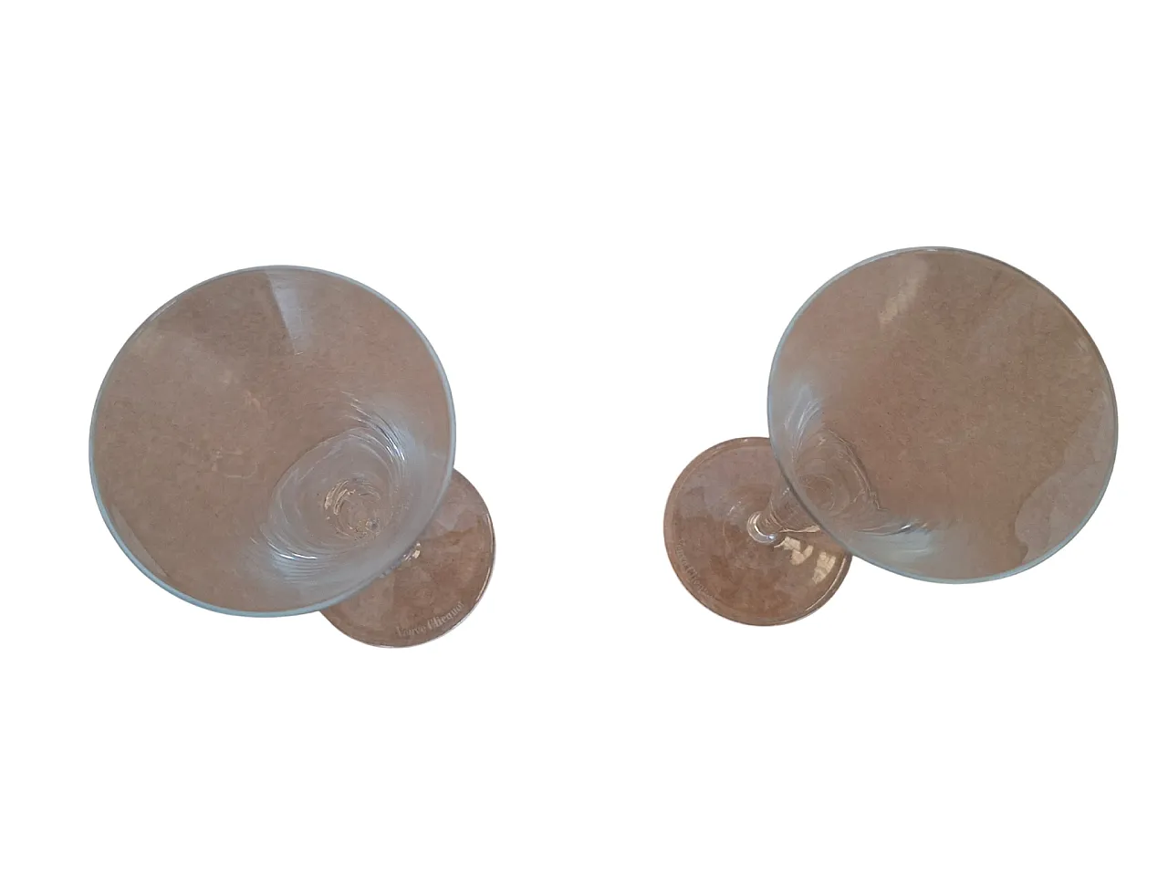 Pair of Veuve Clicquot La Grande Dame Champagne Glasses, 2000s 5