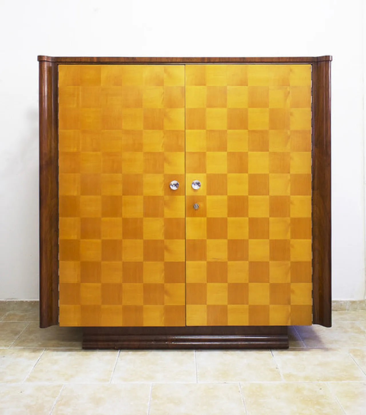 Chest of Drawers by Jindřich Halabala, "Chessboard" 1