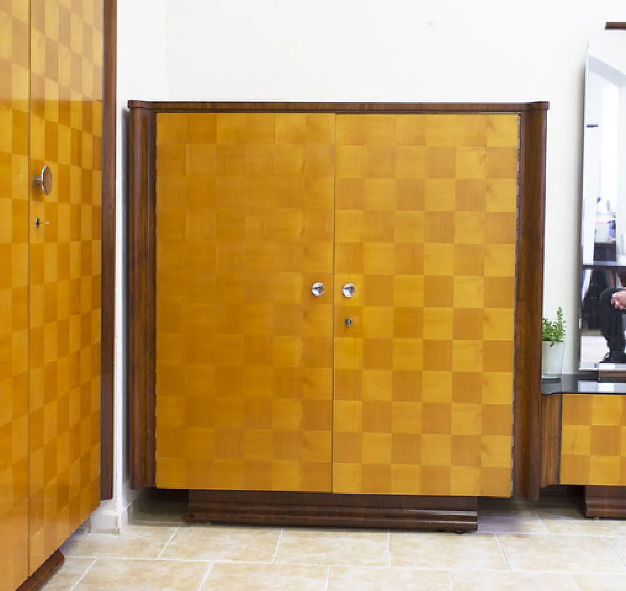 Chest of Drawers by Jindřich Halabala, "Chessboard" 8