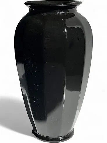 Art Deco Revival ceramic vase - 1980s