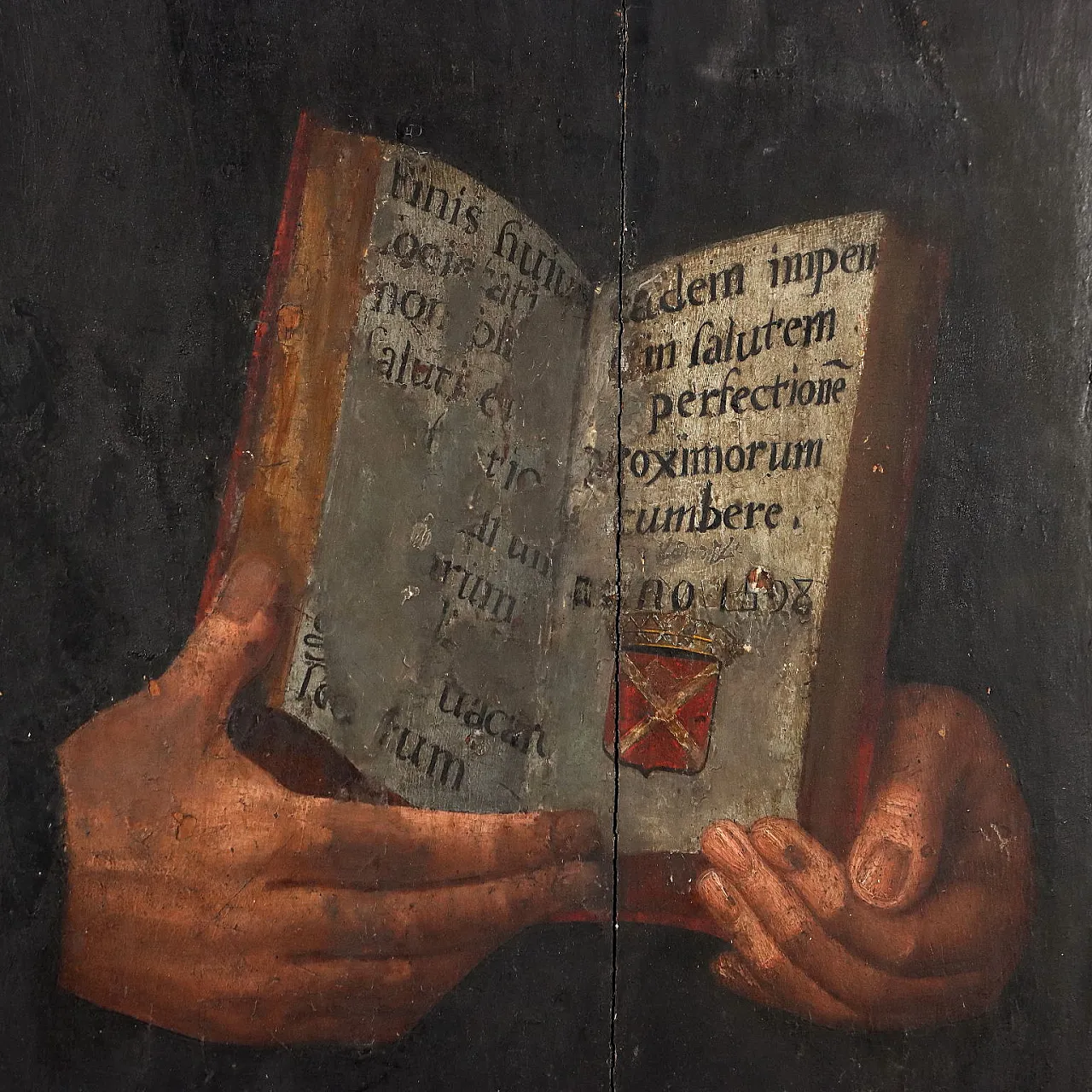 Painting of Saint Ignatius of Loyola, oil on panel, 16th century 5