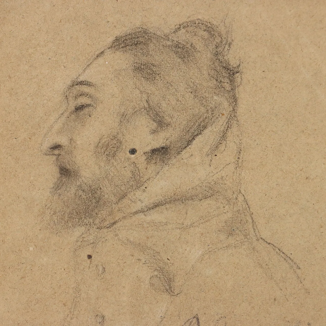 Disegno di Domenico Morelli, matita su carta, '800 4