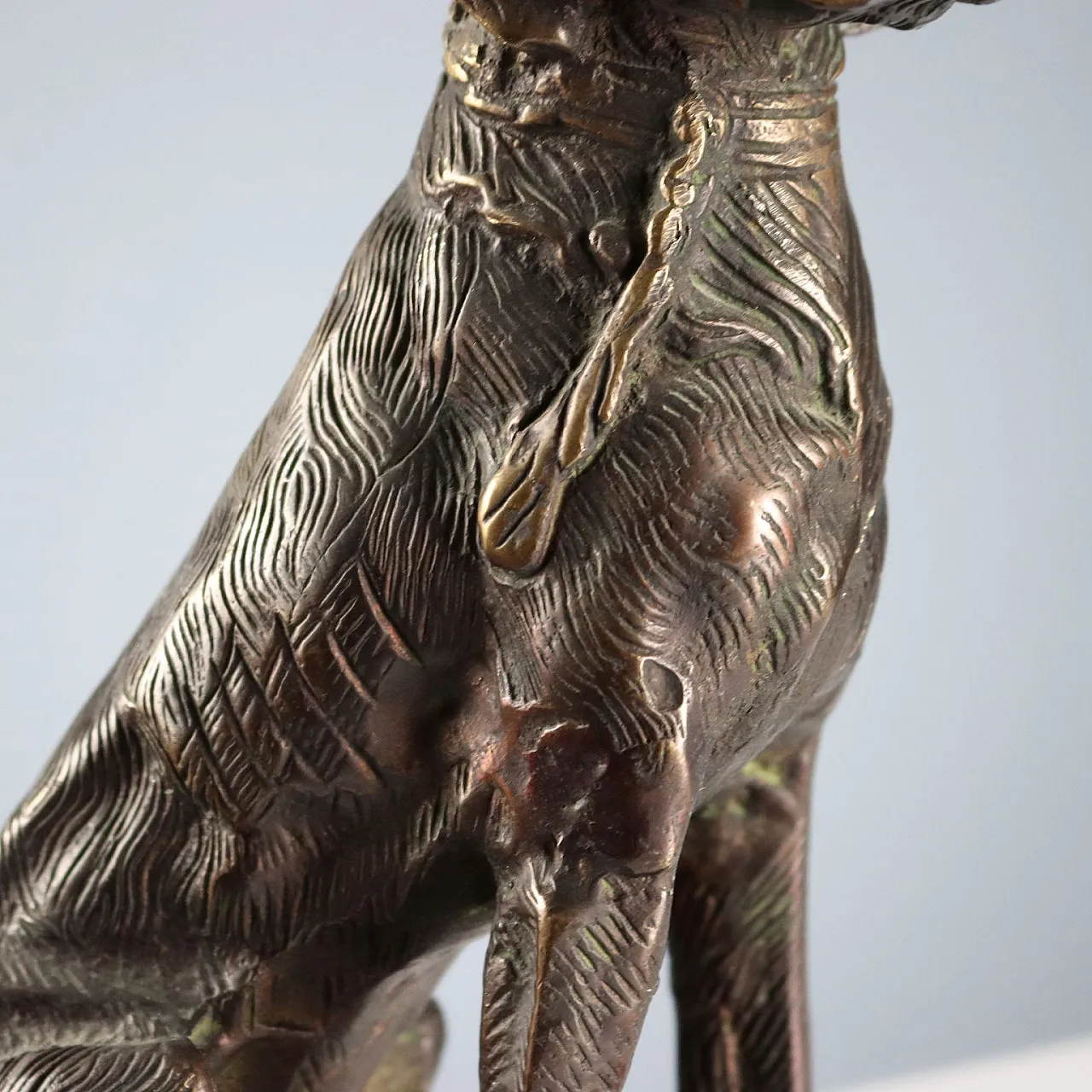 Cane in bronzo, '900 4