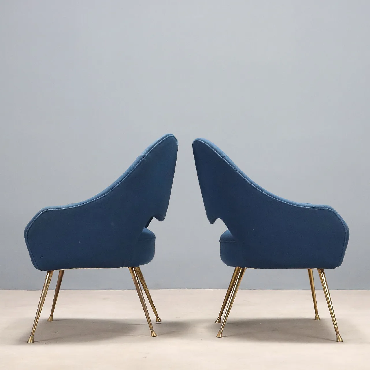 Coppia di poltroncine, metà '900 4