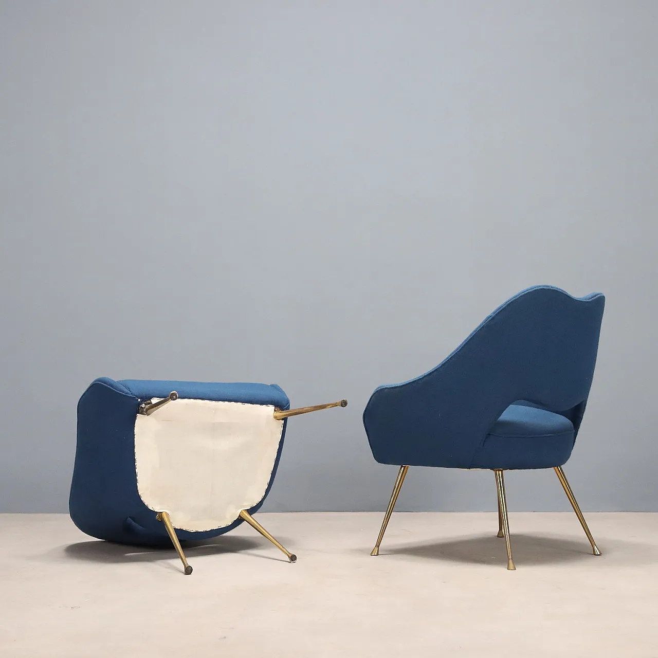 Coppia di poltroncine, metà '900 9