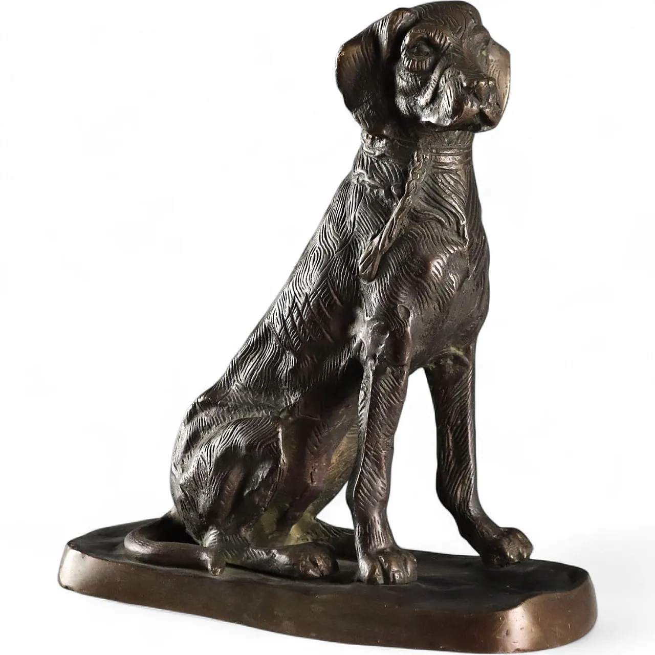 Cane in bronzo, '900 10