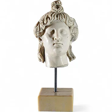 Apollo, impasto bust, 18th century