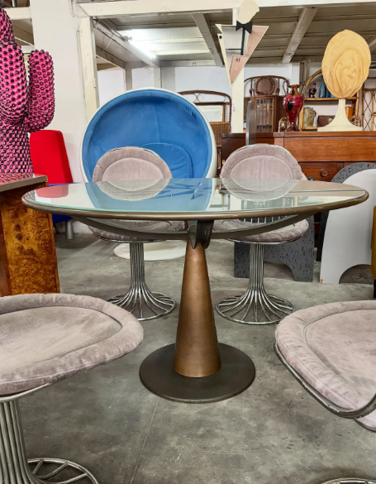 Astrolabe table by Oscar Tusquets, 1980s 5