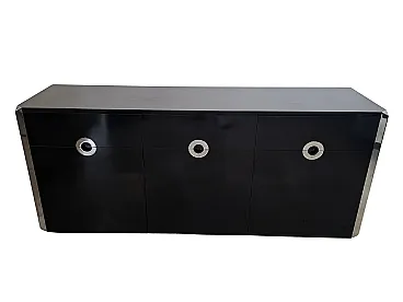 3-door sideboard Alveo by Willy Rizzo for Mario Sabot, 70s