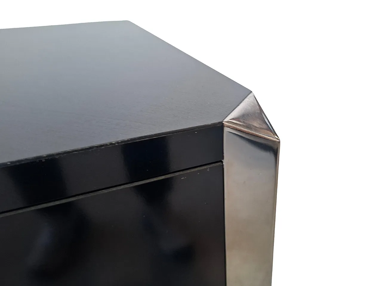 3-door sideboard Alveo by Willy Rizzo for Mario Sabot, 70s 4