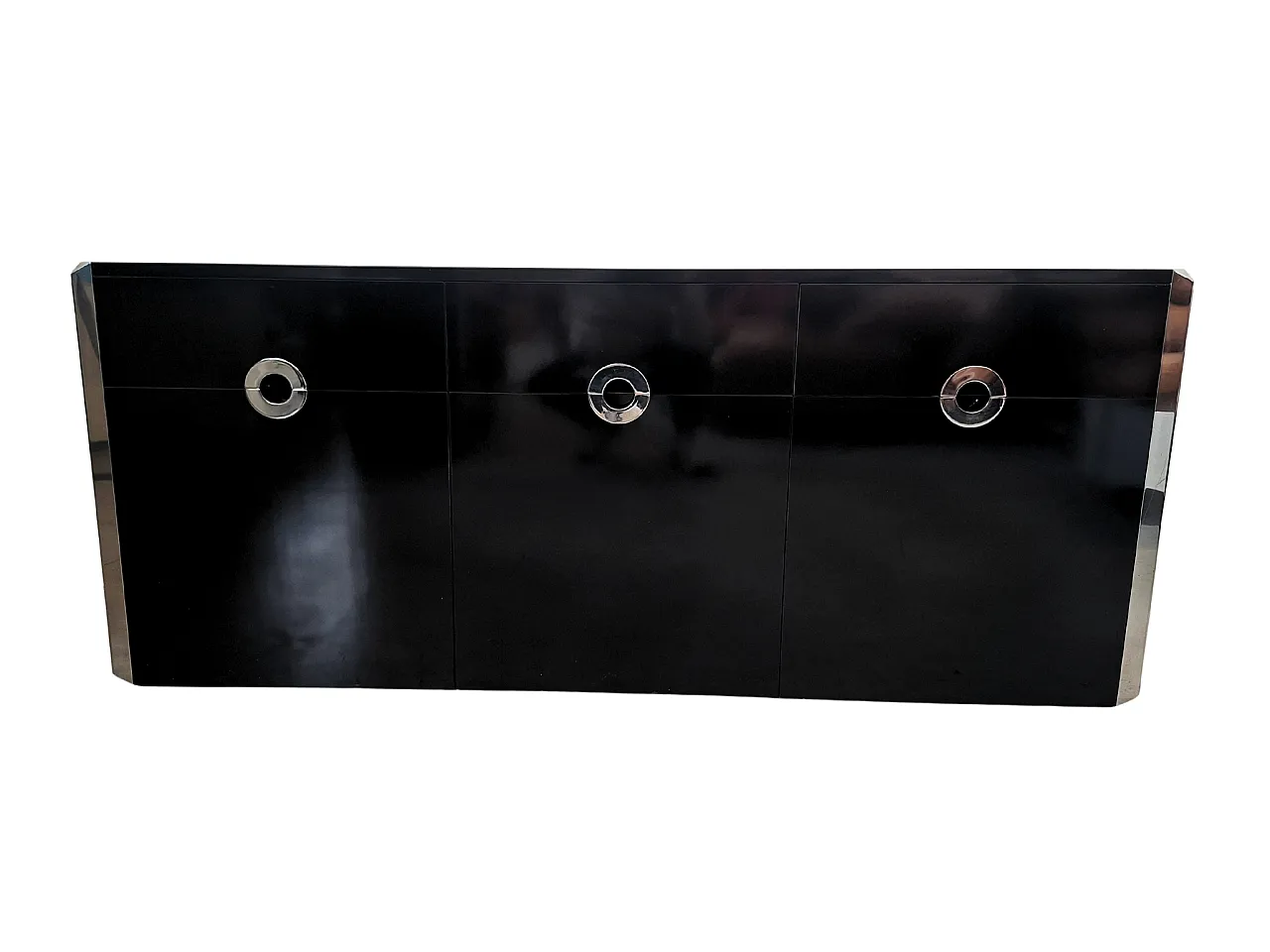 3-door sideboard Alveo by Willy Rizzo for Mario Sabot, 70s 8
