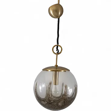 Lampada a sospensione grande di La Murrina, anni '70