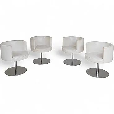 4 Cidonio armchairs by Antonia Astori, 1980s