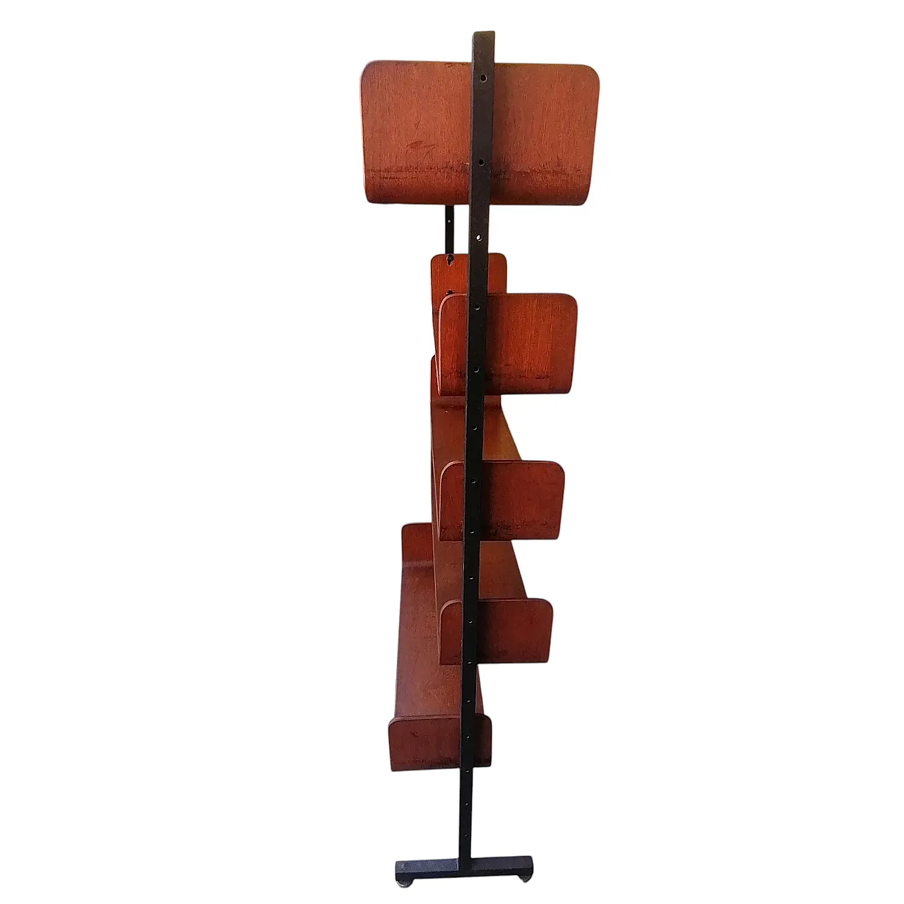 Modular selfi standing Bookshelf by Franco Campo & Carlo Graffi, 1950s 1