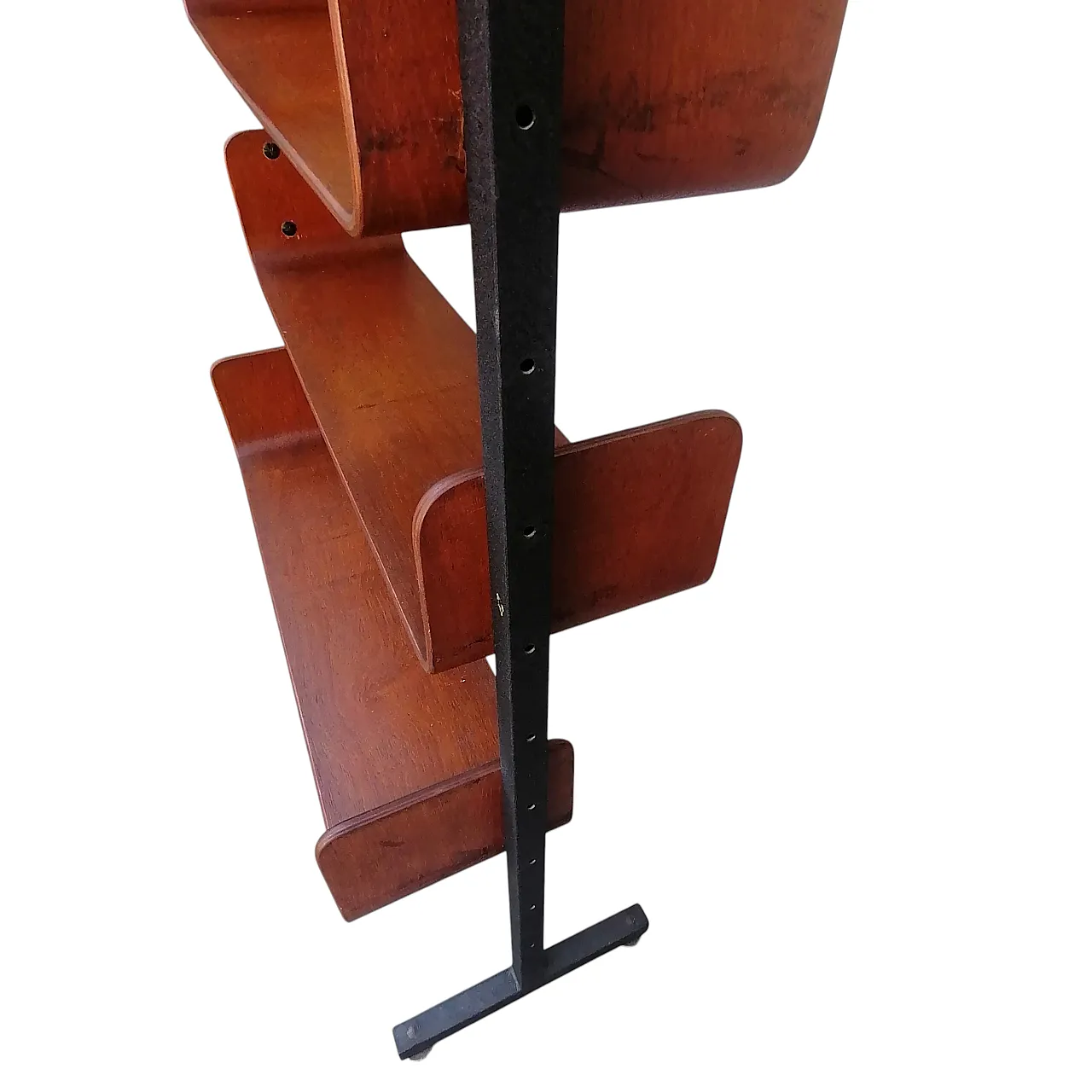 Modular selfi standing Bookshelf by Franco Campo & Carlo Graffi, 1950s 9