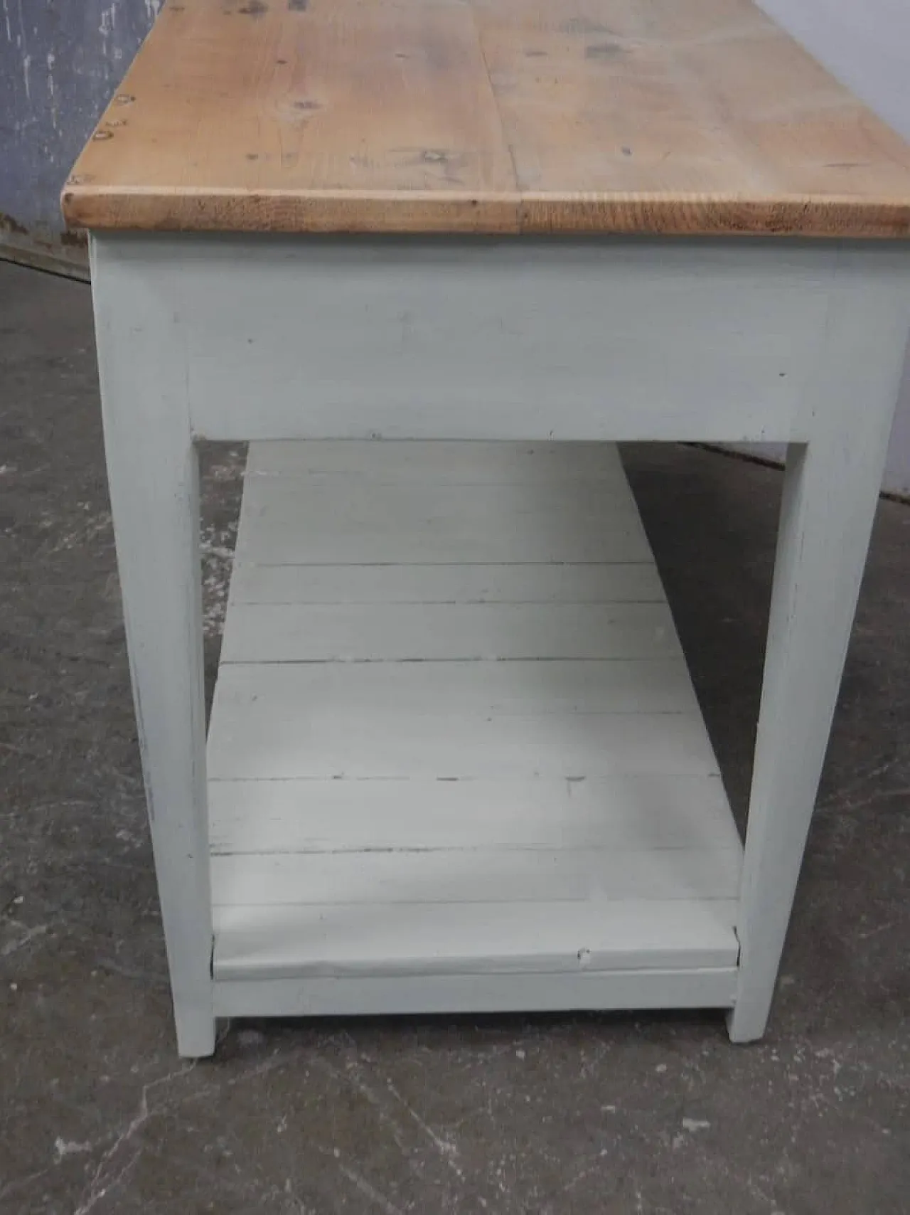 Bancone in legno di abete 1960 6