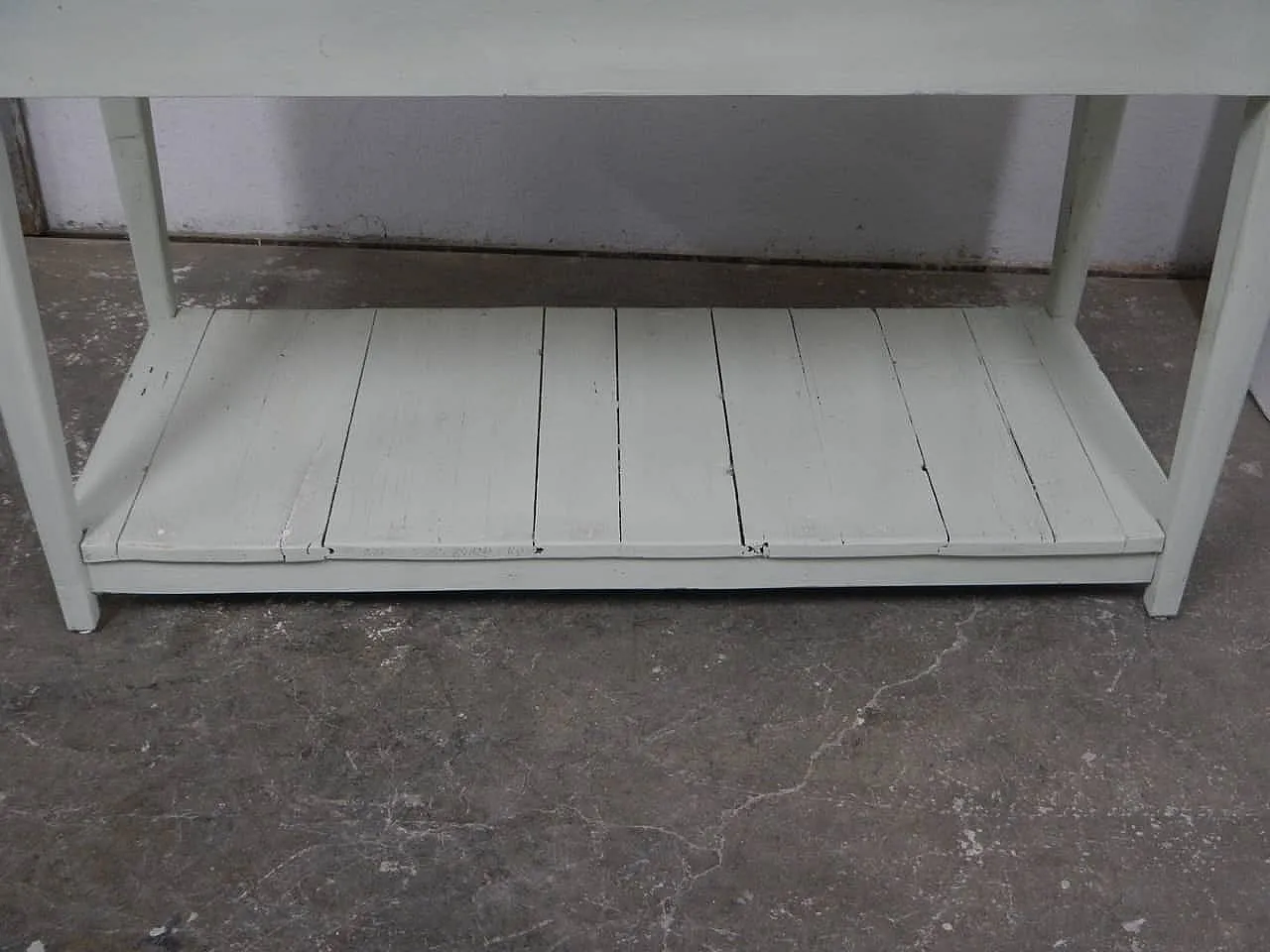 Bancone in legno di abete 1960 9