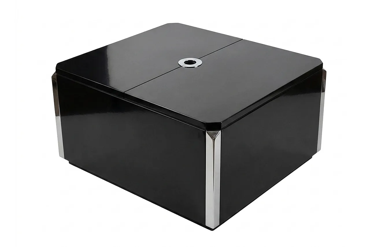 Mobile bar Alveo by Willy Rizzo for Mario Sabot, 70s 4