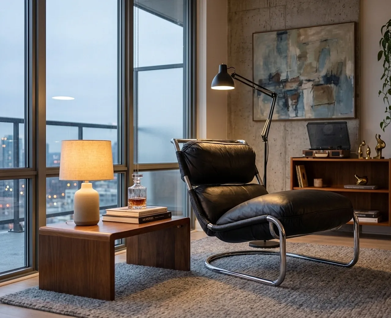 Modernist lounge chair 8