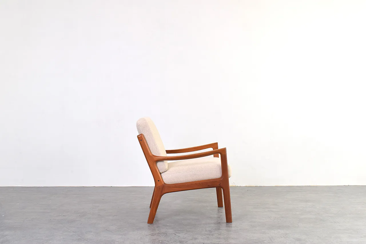 Danish Teak Senator Lounge Chair by Ole Wanscher for Cado, 60s 3