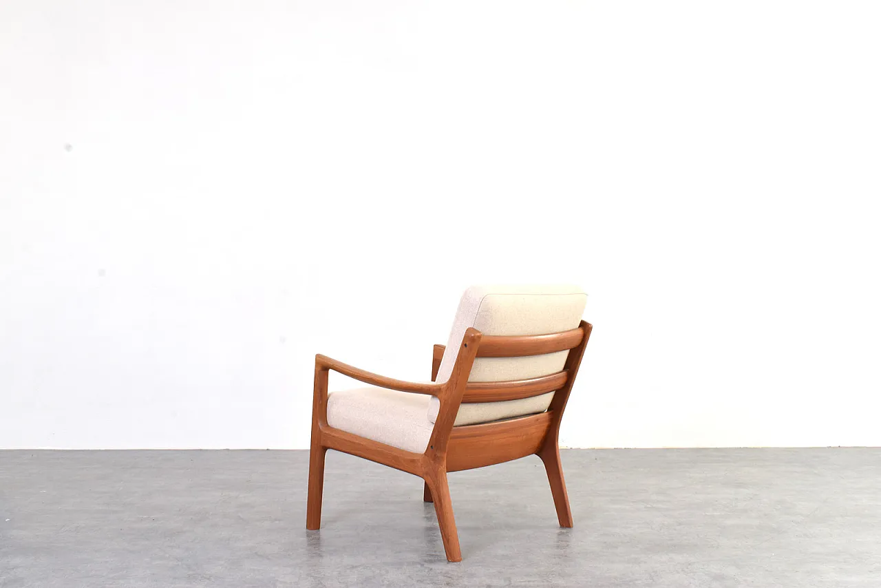 Danish Teak Senator Lounge Chair by Ole Wanscher for Cado, 60s 6