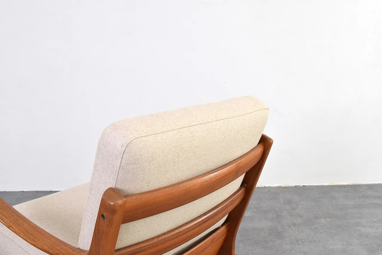 Danish Teak Senator Lounge Chair by Ole Wanscher for Cado, 60s 11