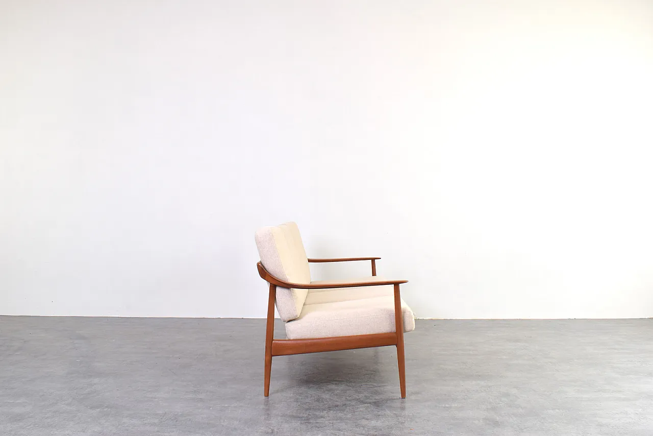 Teak Antimott sofa by Knoll, 1960s 4