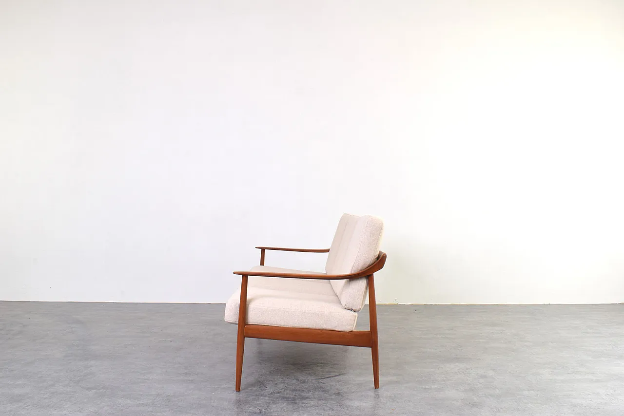 Teak Antimott sofa by Knoll, 1960s 5