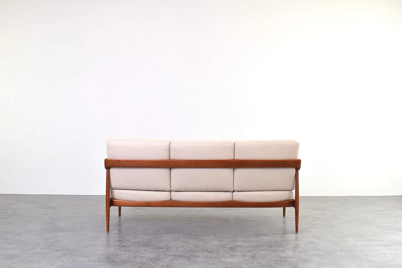 Teak Antimott sofa by Knoll, 1960s 8