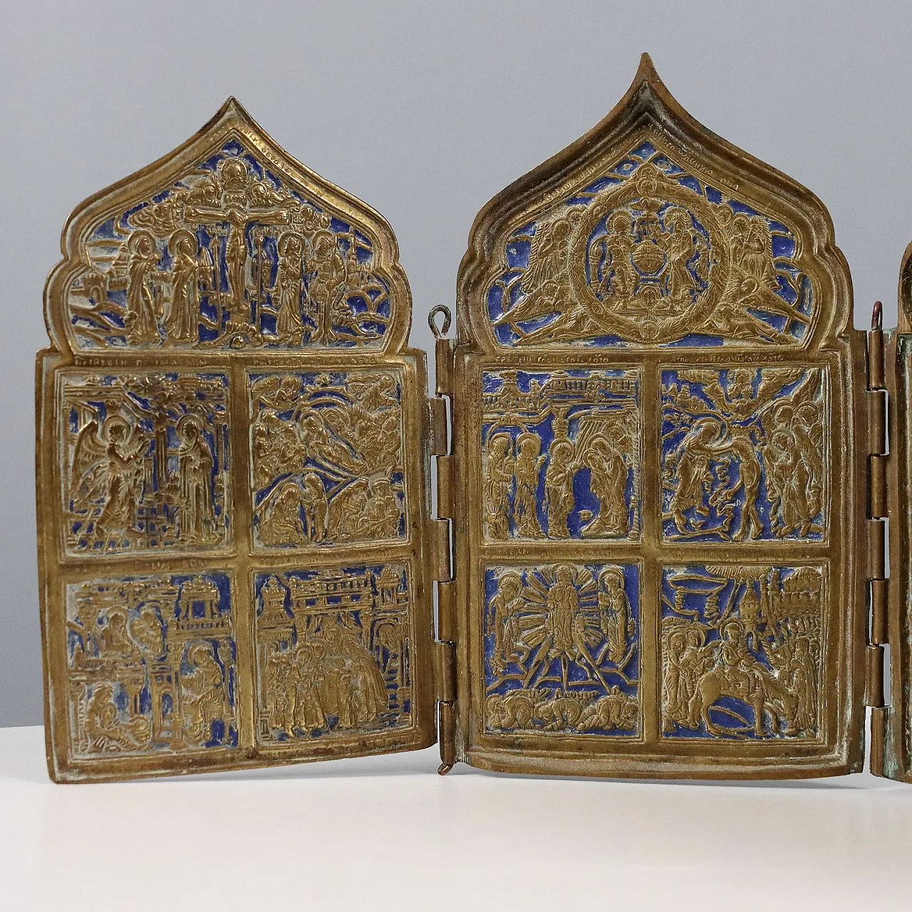 Quadripartite icon, 19th century 3