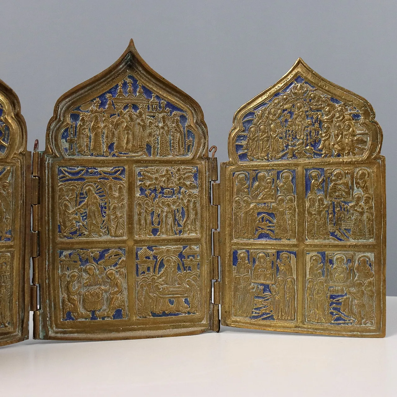 Quadripartite icon, 19th century 4