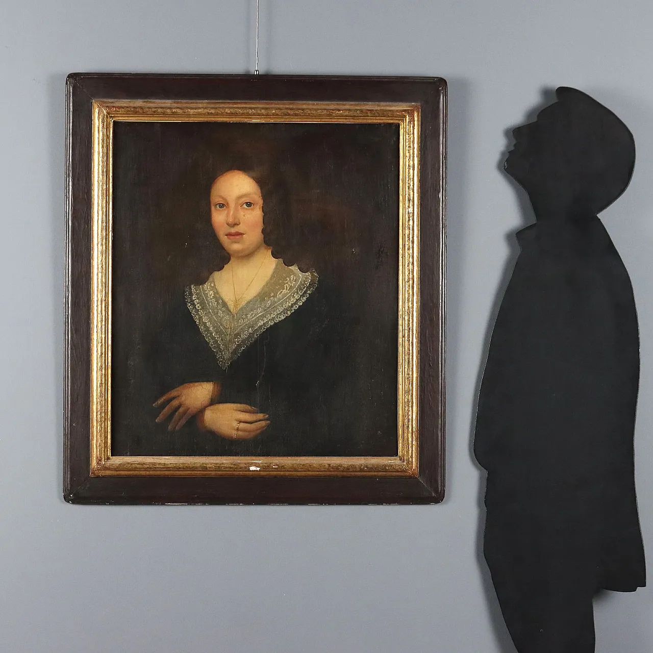 Portrait of a Young Woman, oil on canvas, 19th century 2