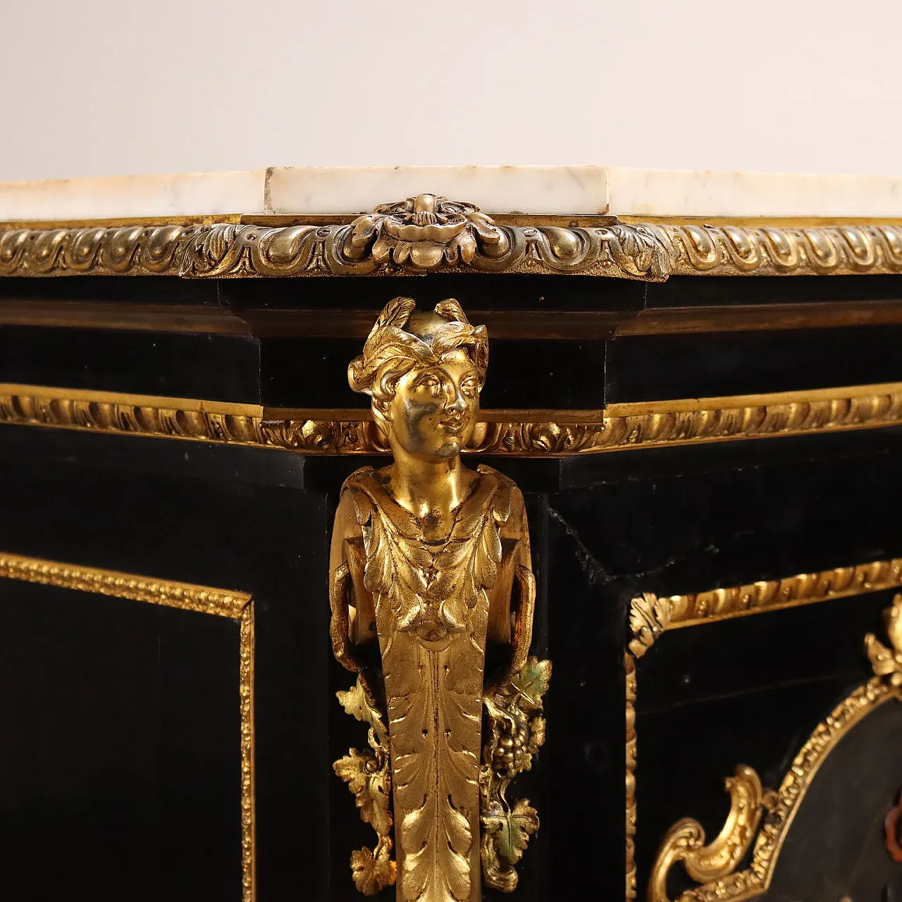 Napoleon III sideboard in ebony-panelled oak by Georges Monbro, third quarter 19th century 4